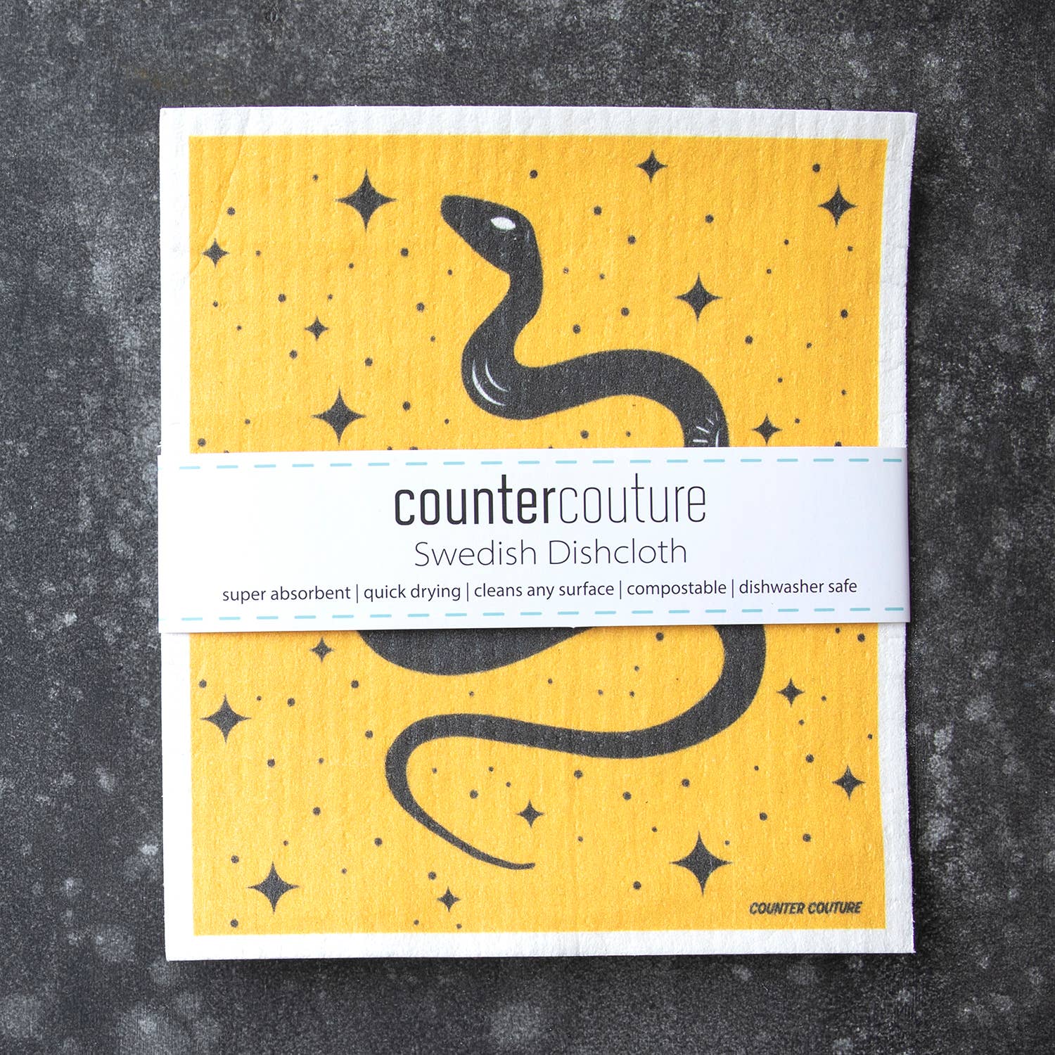 Counter Couture - Wholesale Dishcloth - Snake Swedish Dishcloth | Sponge Cloth1