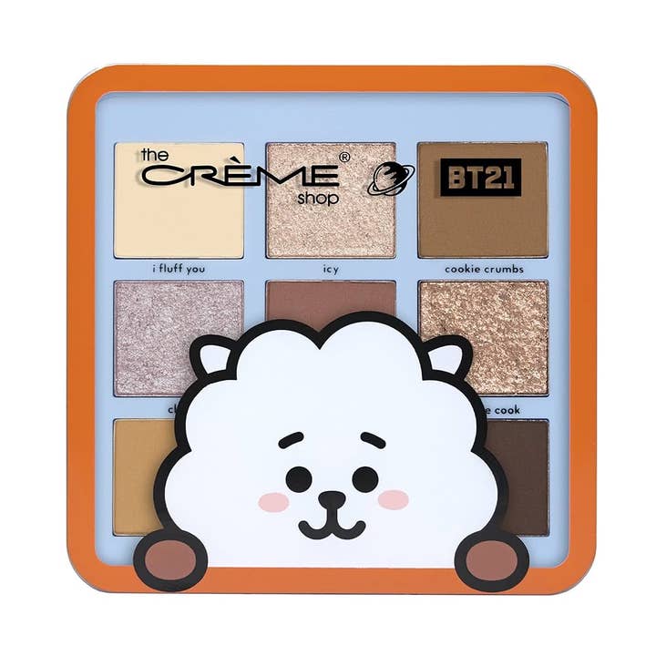 KJ Beauty and Health - Wholesale Eyeshadow Palette - The Crème Shop - BT21 Eyeshadow Palette1