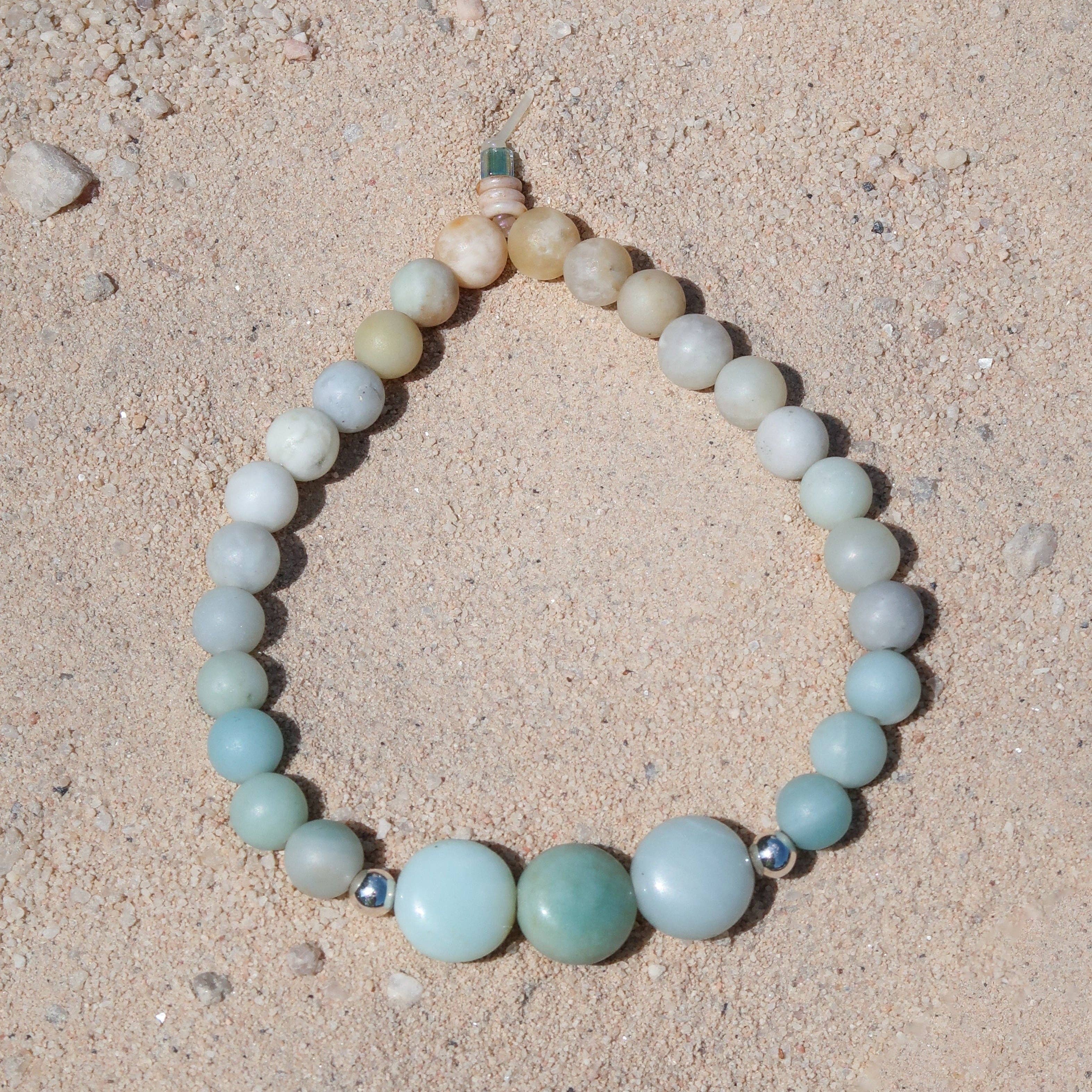 Essenshell - Wholesale Beaded Bracelet - Carmelita Amazonite Bracelet3