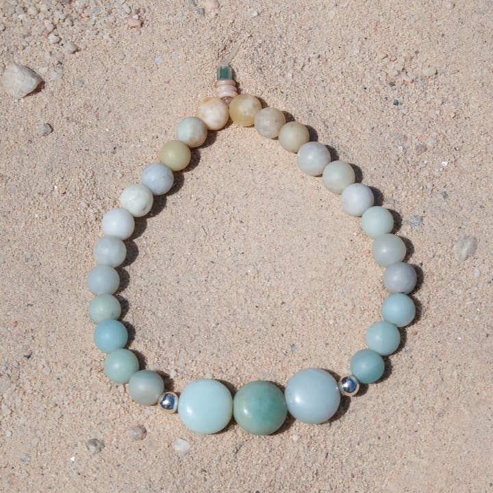 Essenshell - Wholesale Beaded Bracelet - Carmelita Amazonite Bracelet3