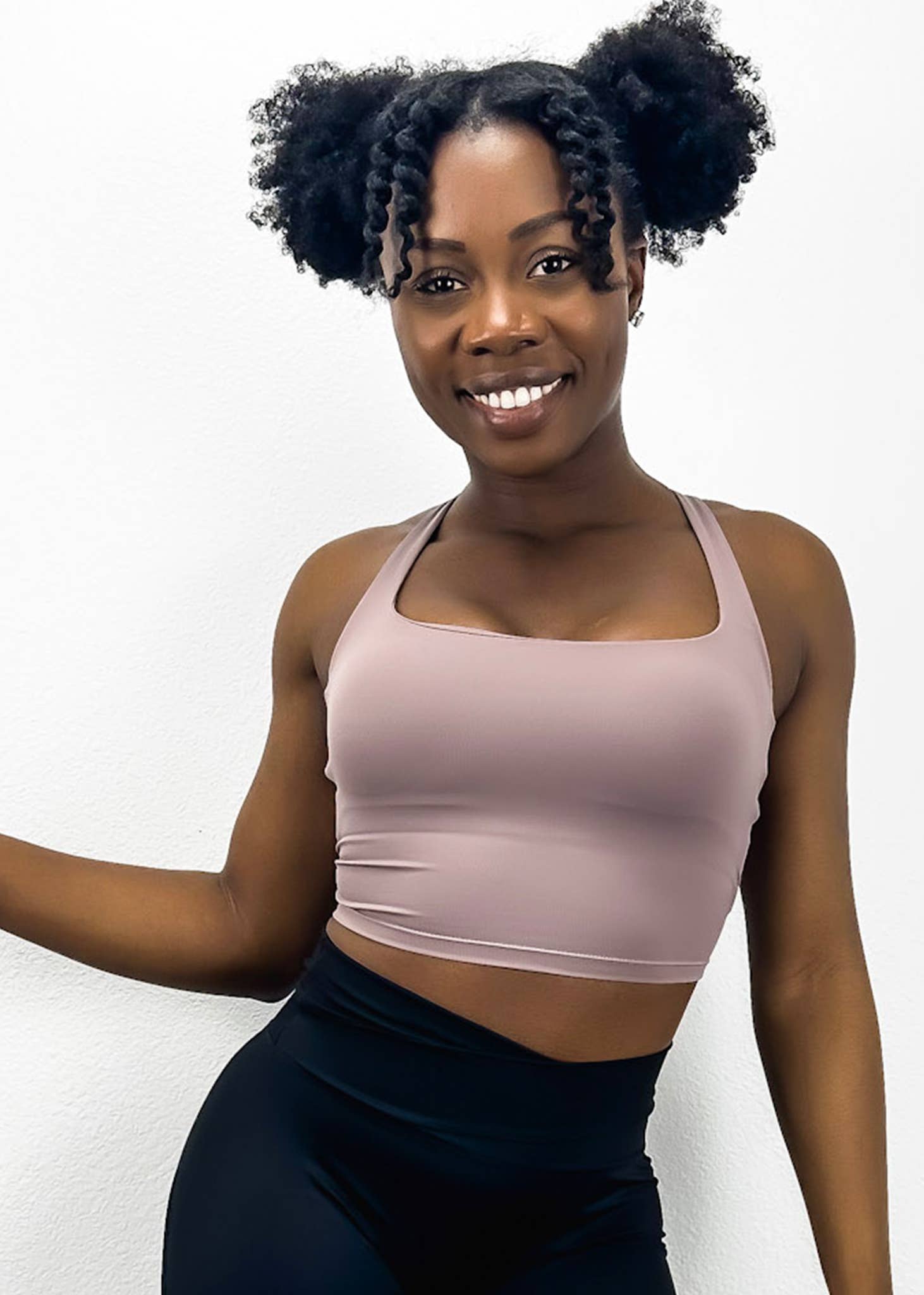 Active by Anna-Kaci - Wholesale Sports Bra - Women's - Square Neck Contouring Lined Open Back Sports Bra Tank10