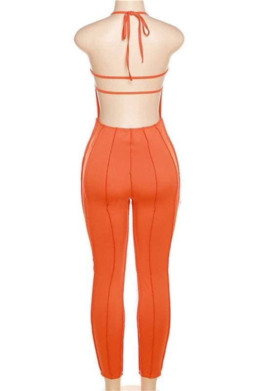 Flarix - Wholesale Jumpsuit - Women's - halter bodycon jumpsuits3
