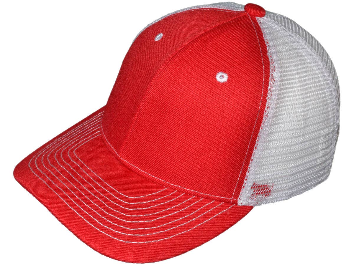 Buck Wholesale - Venta al por mayor Gorra trucker - Unisex - Gorras de camionero en blanco - Gorras BK de malla estructurada57