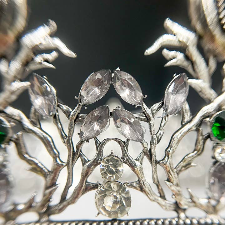 Happy Dream Gifts - Wholesale Party Hat/Crown - Vintage King Crown, Black Crystal Crown, Silver Knight Crown