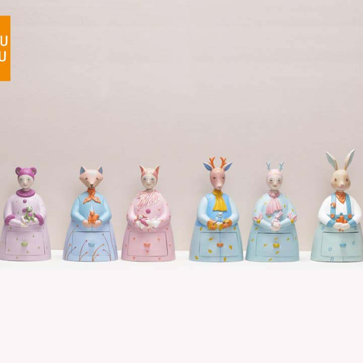 L'Oiseau Bateau - Wholesale Jewelry Box/Organizer - Kids - Children's jewelry box - Monsieur Renard