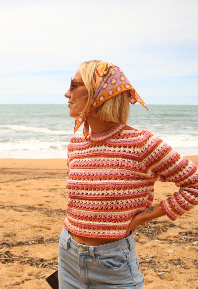 SOIE-MEME - Vente Bandana – femme - Foulard FLOW en soie4