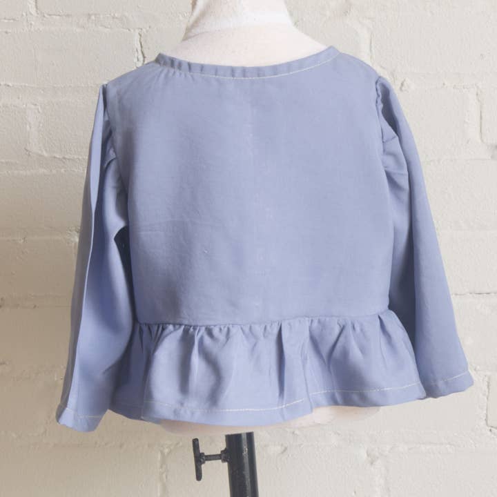 Fionna Hanna – wholesale Craft sewing kit – Peplum Shirt Sewing Pattern for Kids4