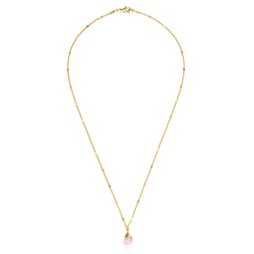 Amano Studio – wholesale Pendant/charm necklace – Raw Cut Gemstone Necklaces17