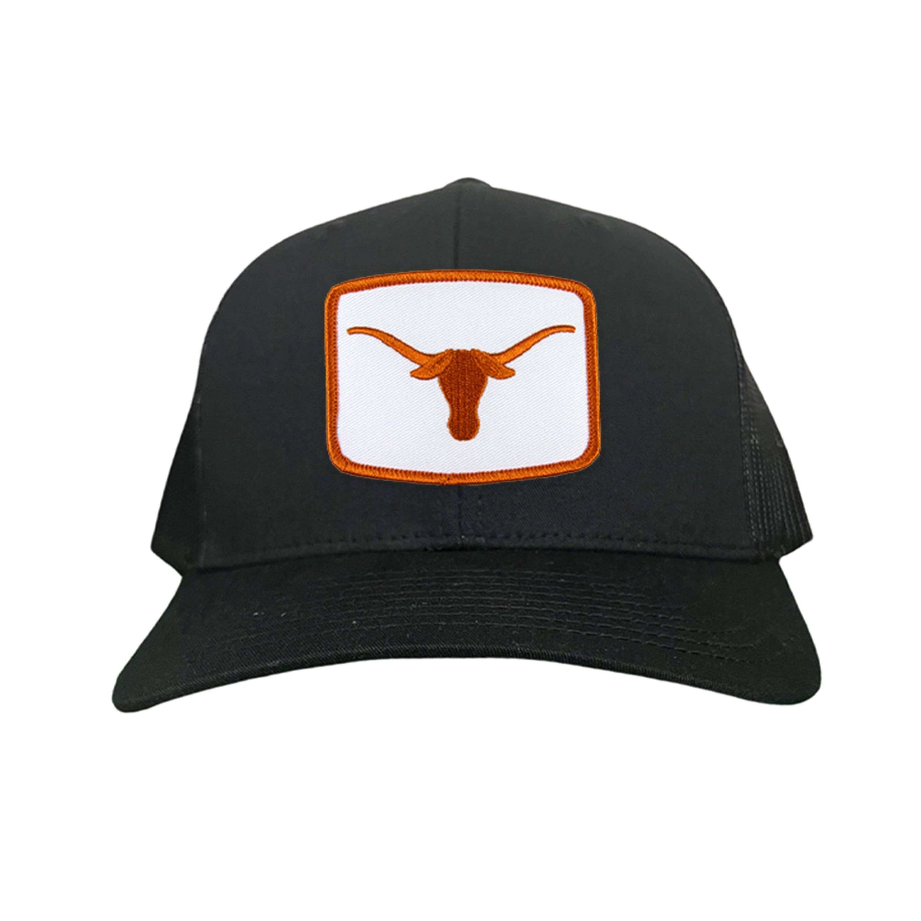 Last Stand Hats, LLC - Wholesale Trucker Hat - Unisex - Texas Longhorns Square Longhorn / Hats / 148 / UT9103 / MM9