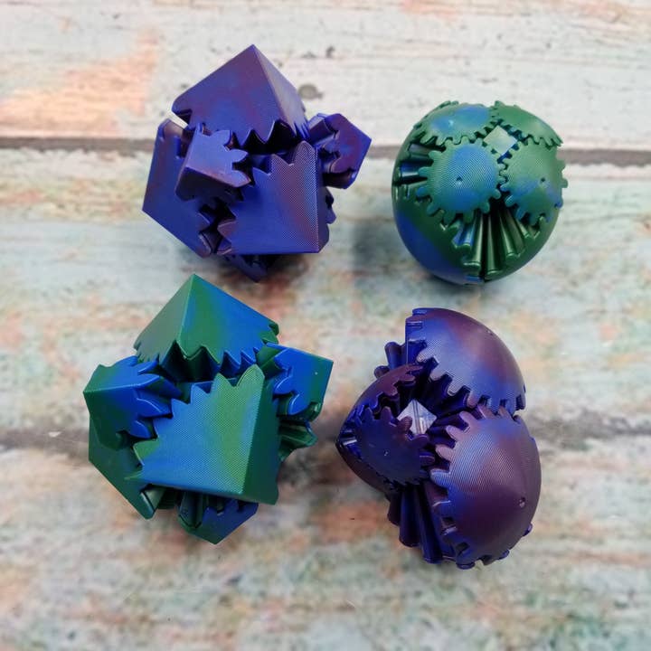 MIAS SHOP - Wholesale Fidget Toy - Kids - Gear Ball Rotation Decompression Fidget Toy