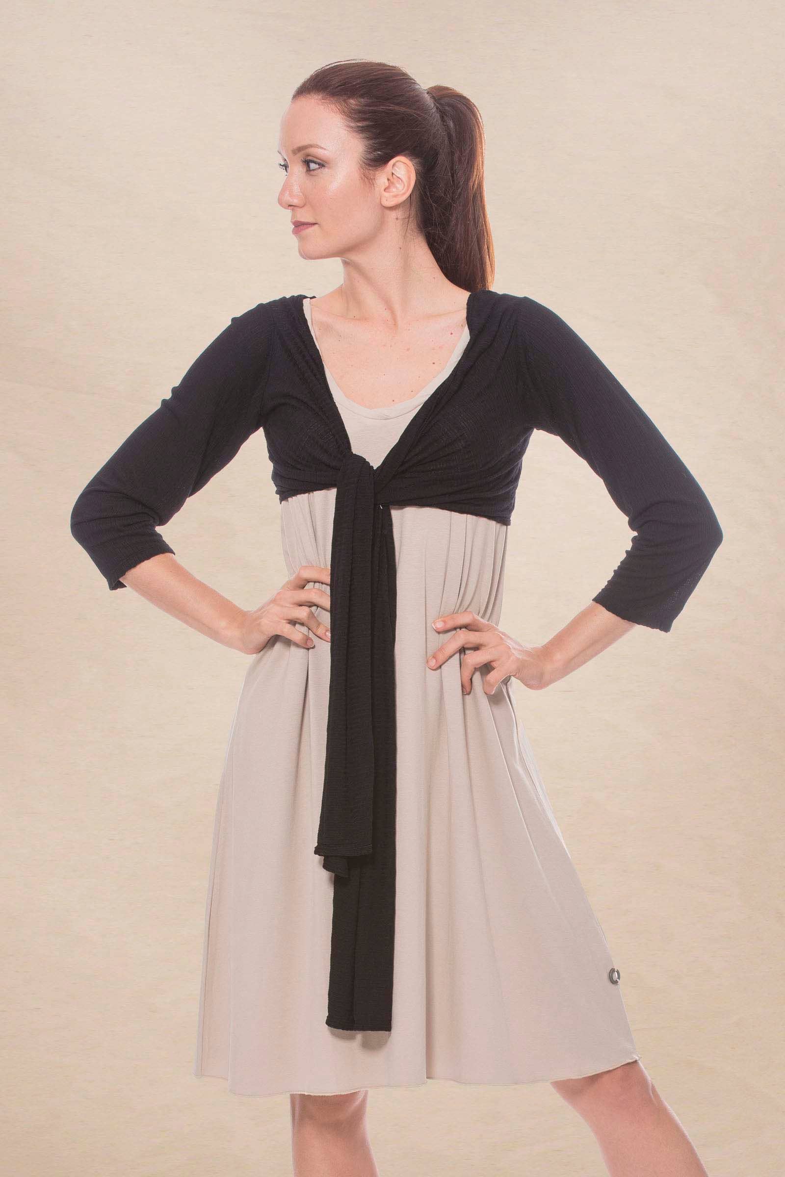 SENSIFY by Laila Sørensen - Wholesale Cardigan - Women's - Astrid - Bamboo Bolero0