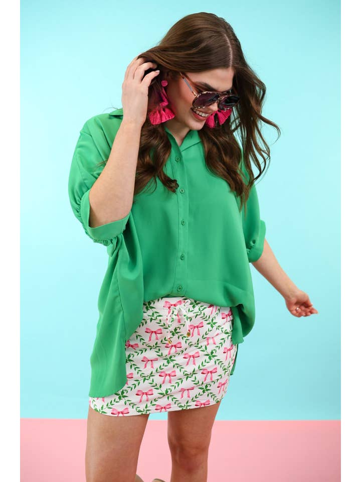 Jess Lea - Wholesale Button Down Shirt - Women's - Oakley Oversized Top25