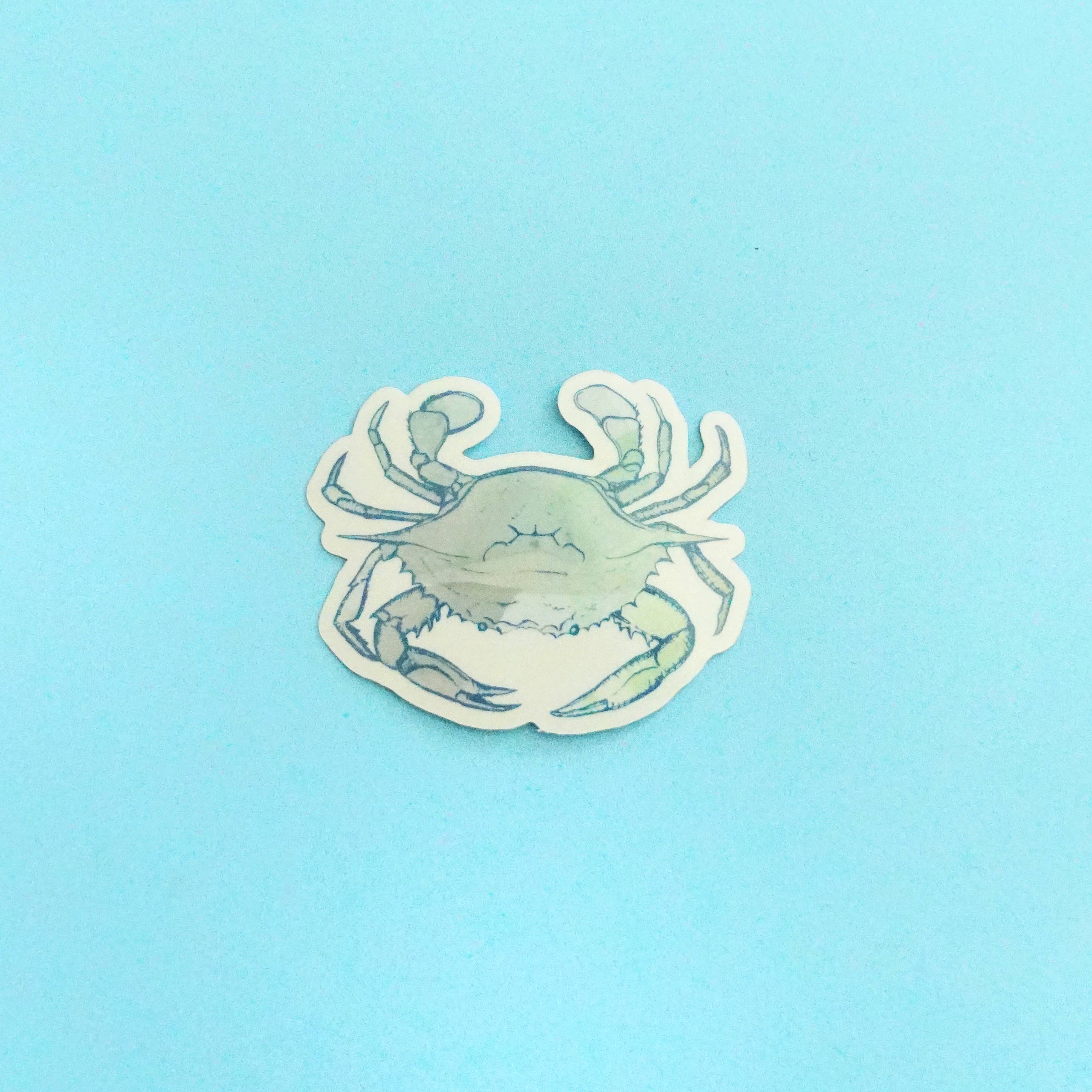 Statement Goods - Wholesale Sticker - Colorful Crab Vinyl Sticker1