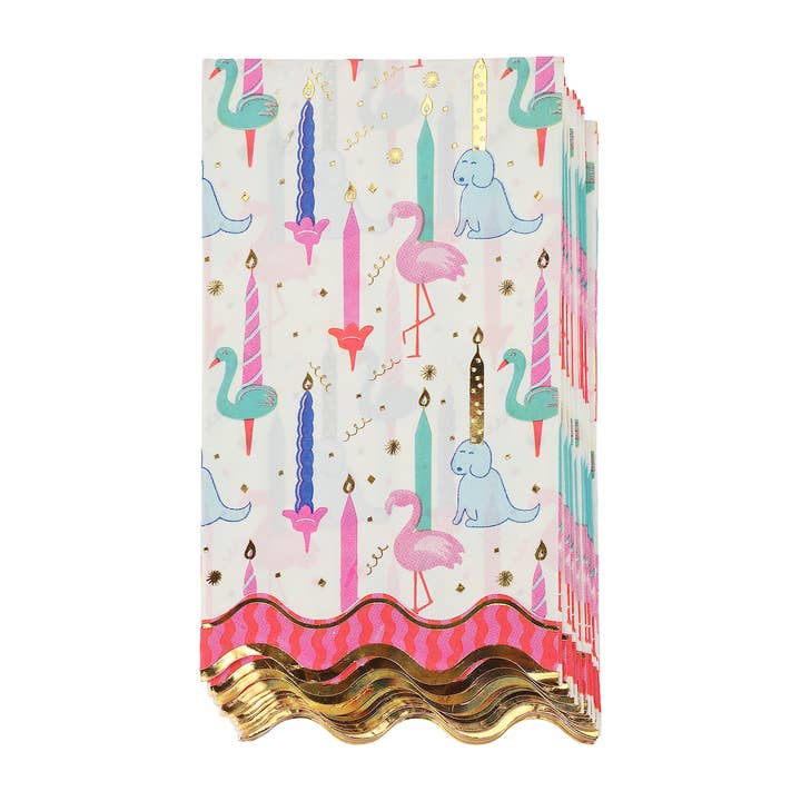 Blow Out The Candles Guest Napkin Set for wholesale by Packed Party