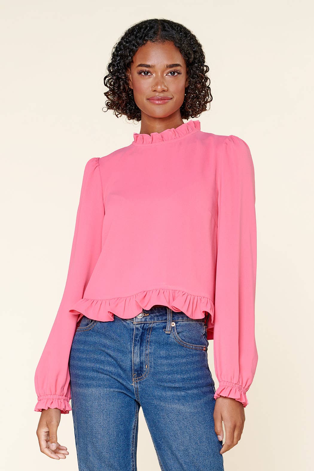 Sugarlips - Wholesale Blouse - Women's - Into You Ruffle Top6