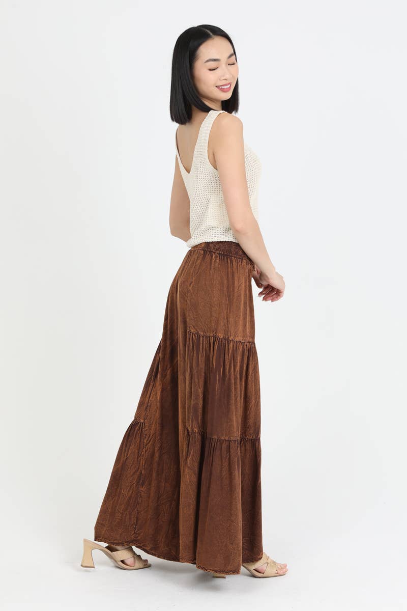 ANGIE - Wholesale Pants - Women's - B3690-ASIS WIDE LEG PANTS WITH V YOKE WAIST BAND9