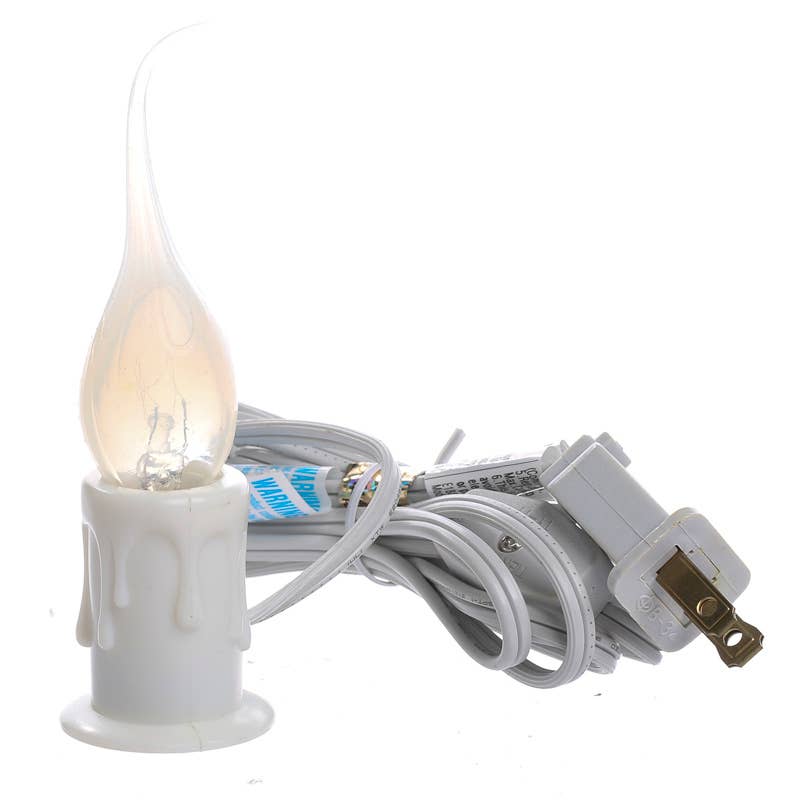 Factory Direct Craft - Wholesale Accent/Desk Lamp -  Electric Welcome Candle Lamp with Rotary on/off Switch3