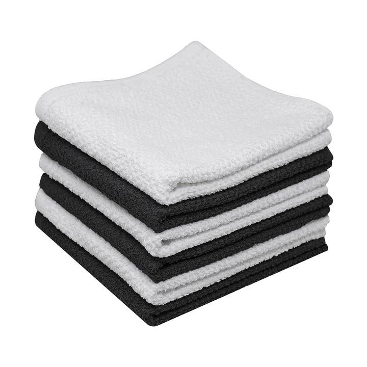 BleachSafe® Ultra Absorbent Waffle Design Kitchen Towel 6Pac for wholesale by BluSand The Original BleachSafe® Towel Company