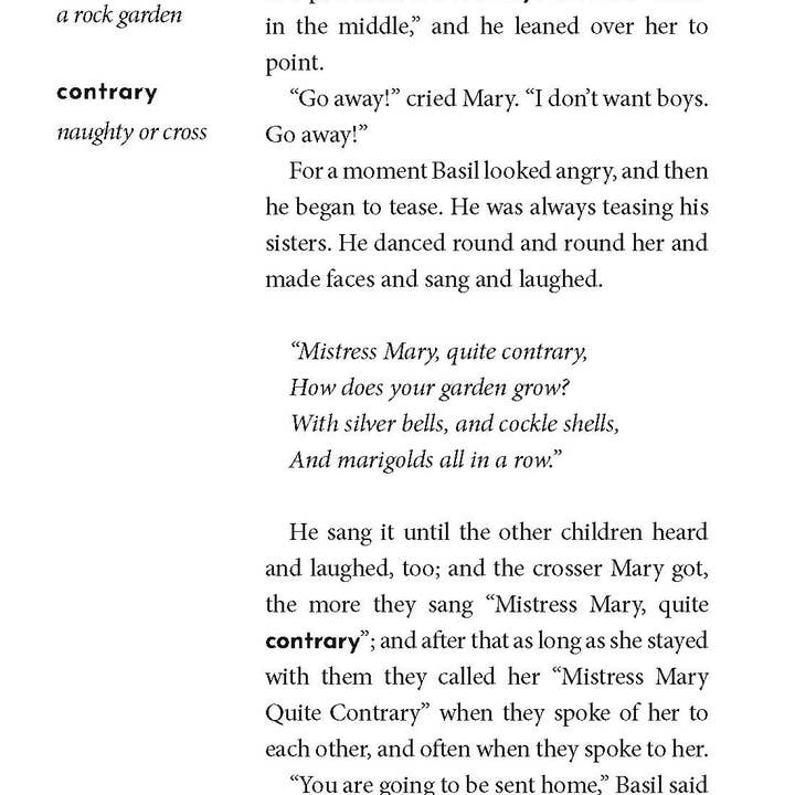 Bushel & Peck Books - Vendita all'ingrosso Libro per lettori principianti (6-8) - Il giardino segreto: L'edizione leggi-con-me19