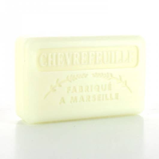 Honeysuckle - French soap with organic shea butter 125g for wholesale by Au Savon de Marseille