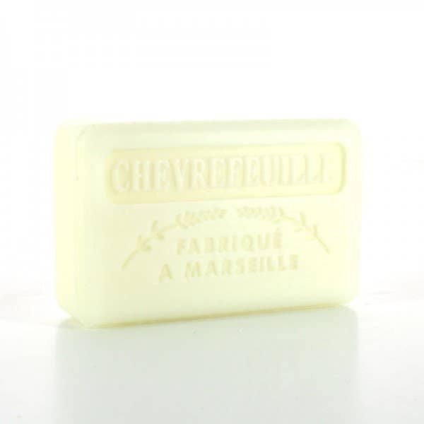 Au Savon de Marseille - Wholesale Bar Soap - Honeysuckle - French soap with organic shea butter 125g
