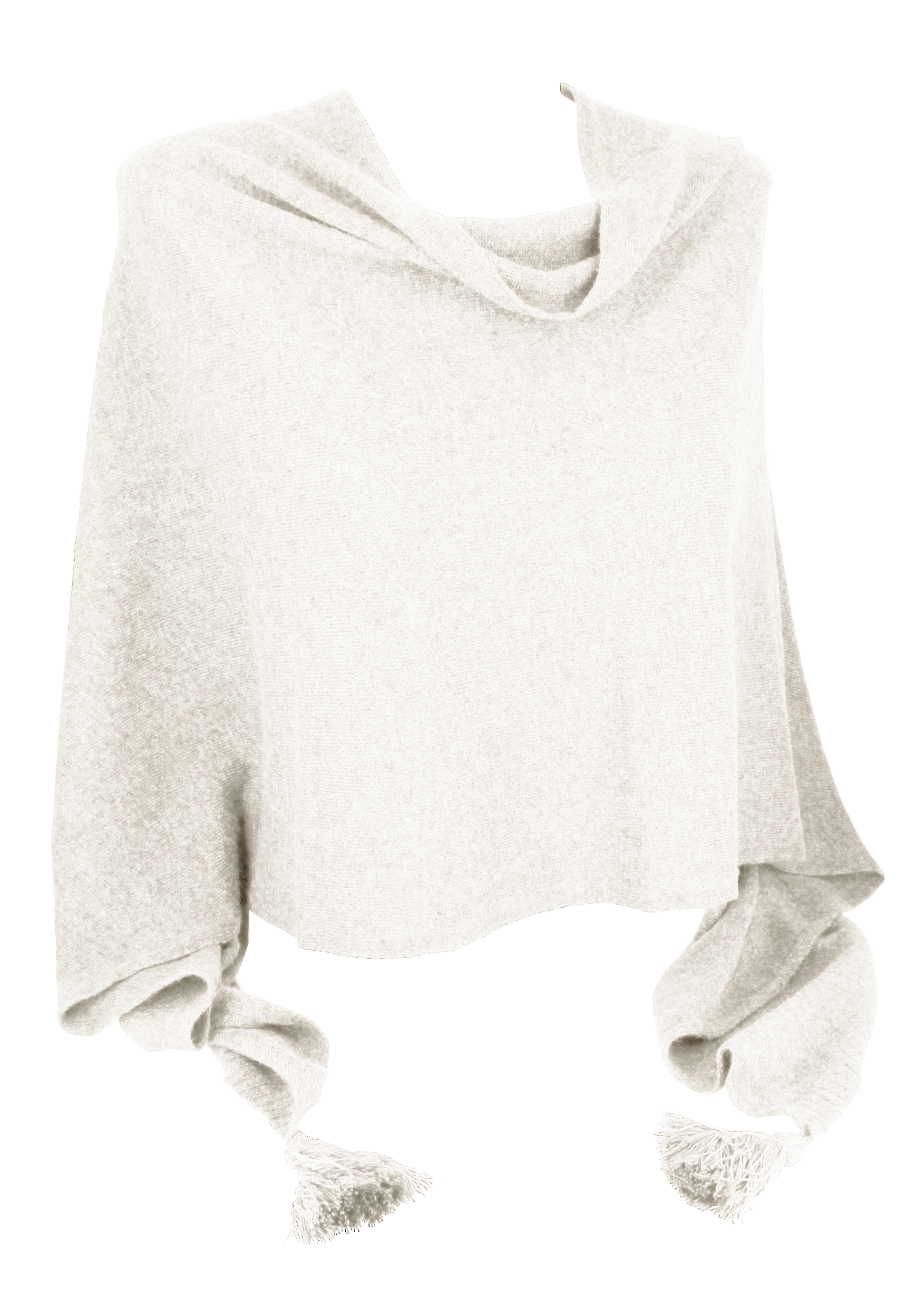 M BY FLECHET - ESSENTIALS - ALP1 - Wholesale Poncho - Women's - MERINO WOOL & CASHMERE PONCHO - 2HS2024