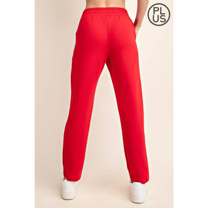 Rae Mode - Wholesale Broek - Dames - PLUS SIZE MODAL SCUBA PINTUCK BROEK10