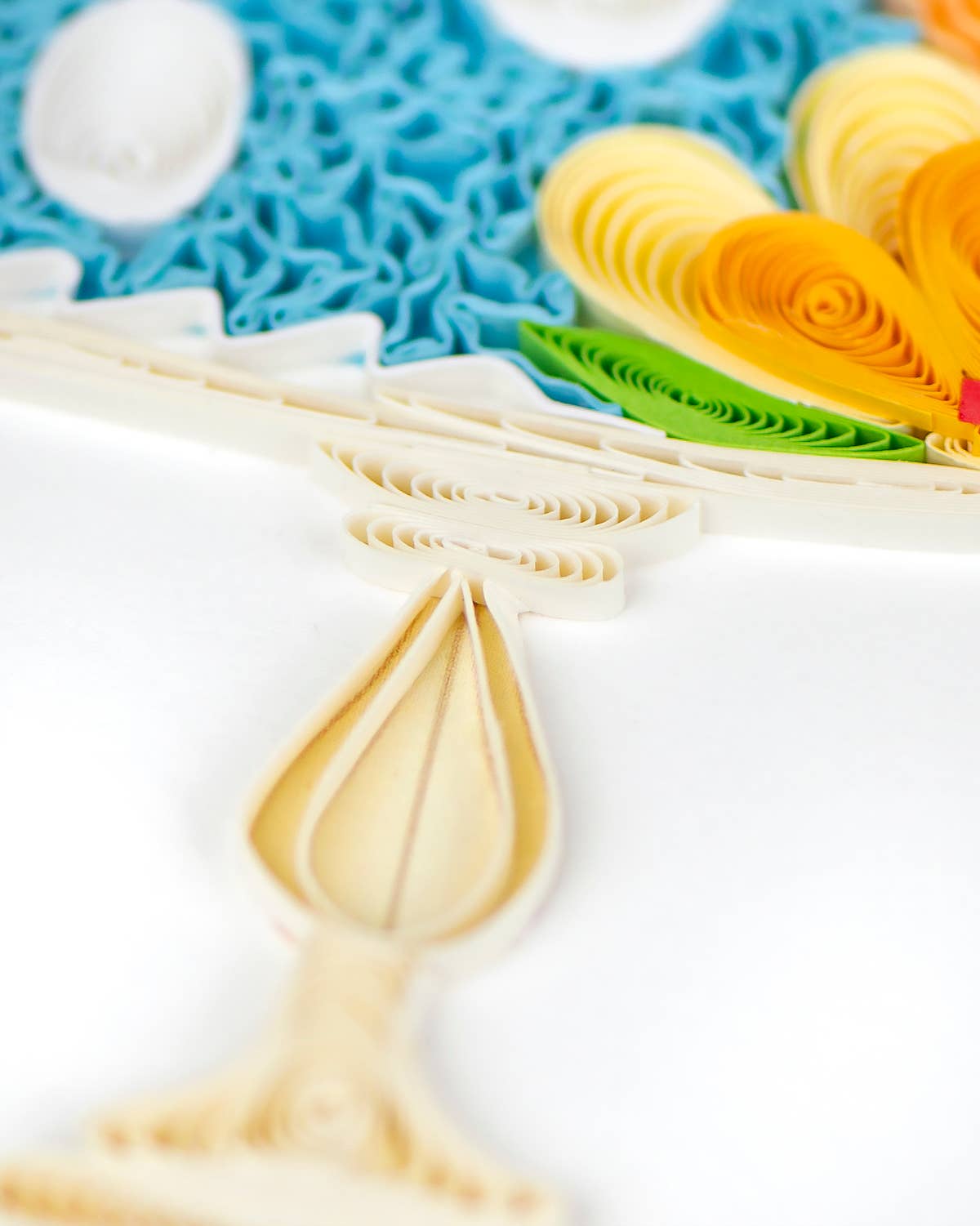 Quilling Card – wholesale Birthday card – Whimsical Birthday Cake2