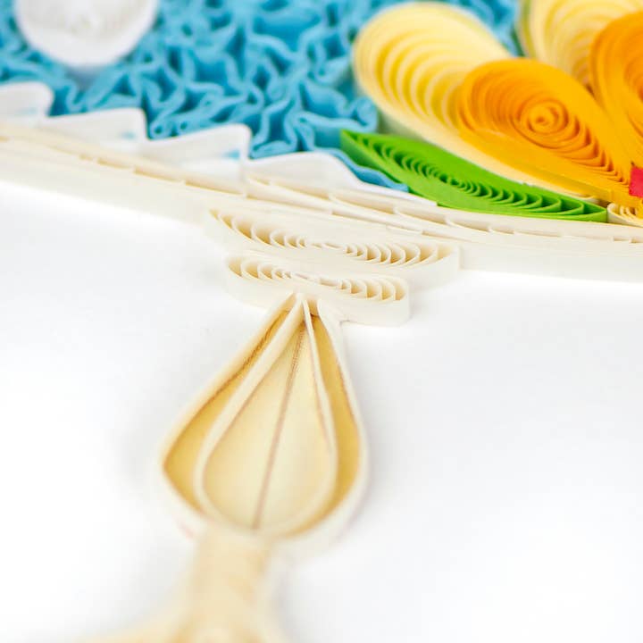 Quilling Card - Wholesale Birthday Card - Whimsical Birthday Cake2