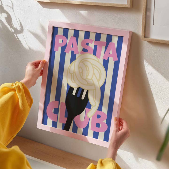 POSTERAMI - Wholesale Art Print - Pasta Club Art Print6