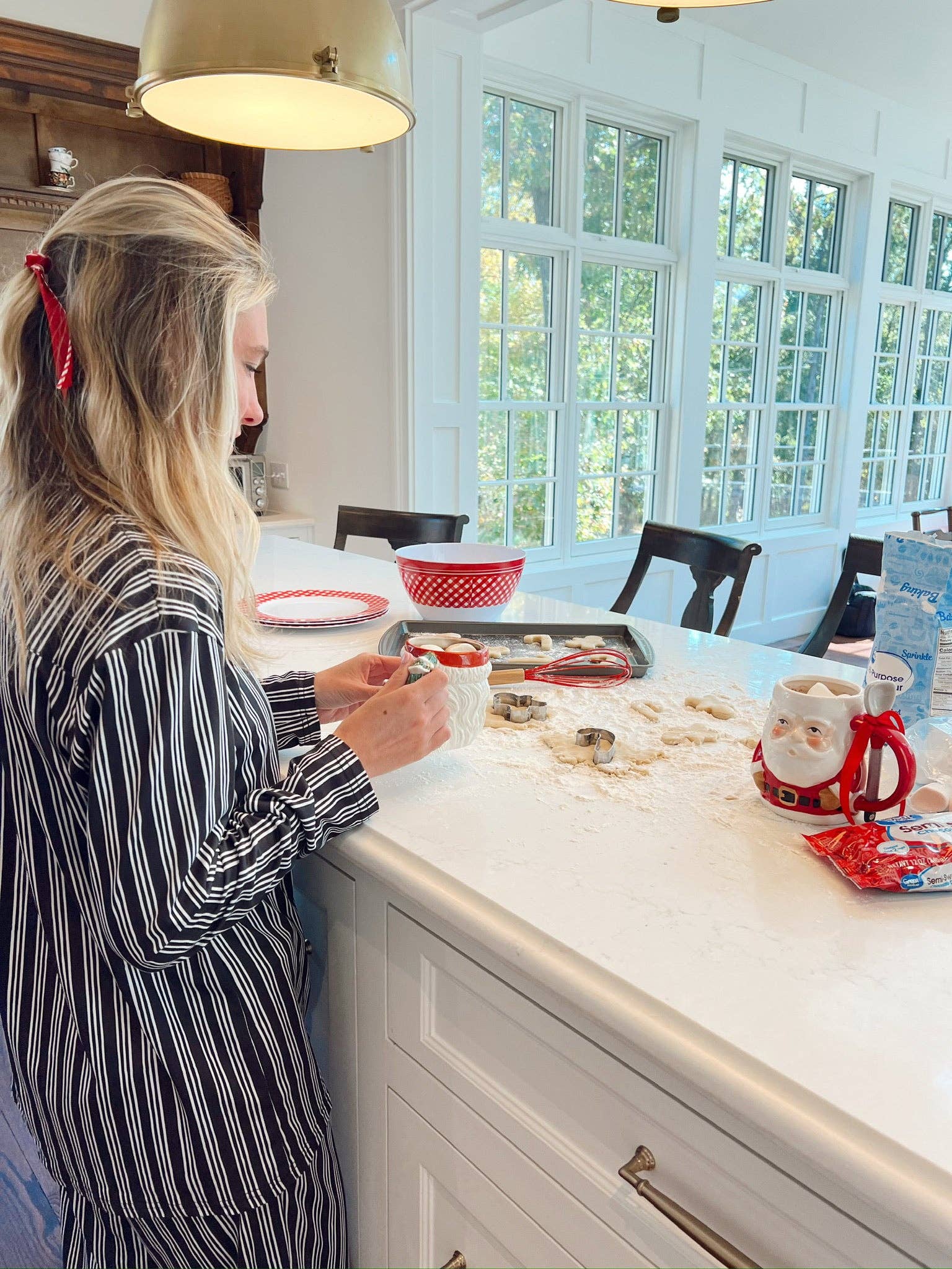 KENZKUSTOMZ - Vente Haut et bas de pyjama – femme - Ensemble de pyjama à rayures noires14