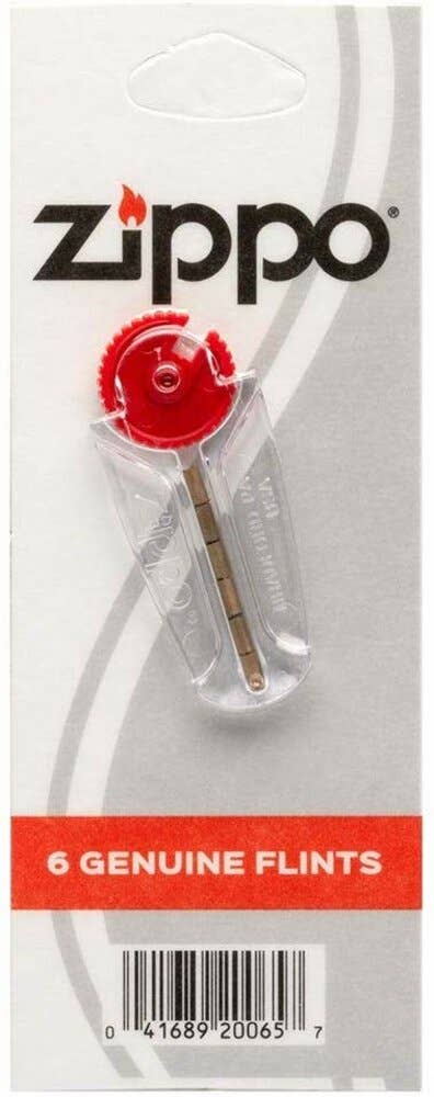 Benhalex - Wholesale Lighter - Zippo 6-Piece Flint Dispenser for Lighters, Carded #2406N1