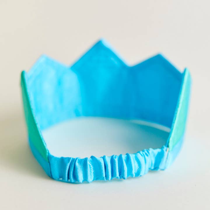 Sarah’s Silks - Wholesale Party Hat/Crown - Mermaid Crown - 100% Silk Crown for Birthdays and Dress Up
