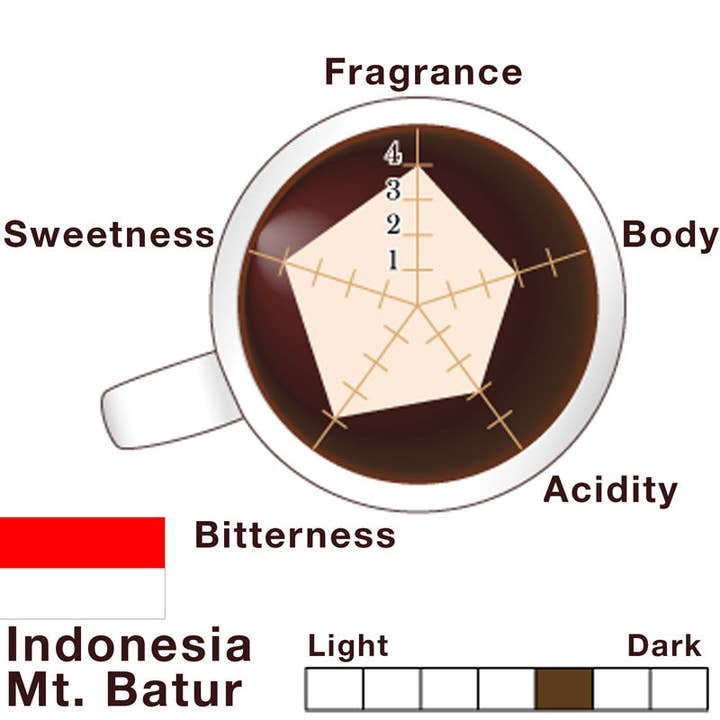Japanese Coffee Co. - Wholesale Coffee beans - Indonesia - Arabica Catuai - Bali, Mt. Batur - Single Origin Premium Coffee4