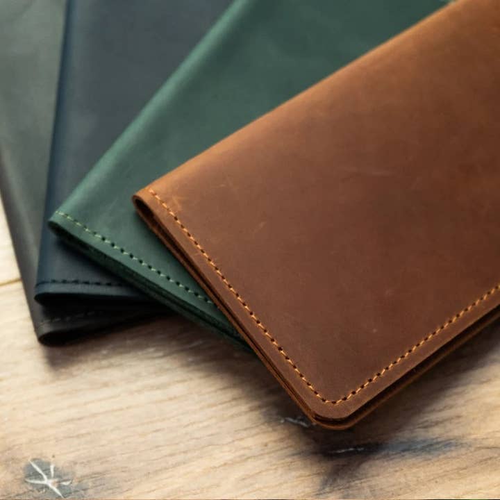 Pikore - Venta al por mayor Cartera - Unisex - Funda de chequera de piel2