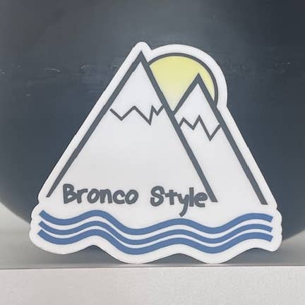 Sticker - Bronco Style for wholesale by Little Smarties YYC