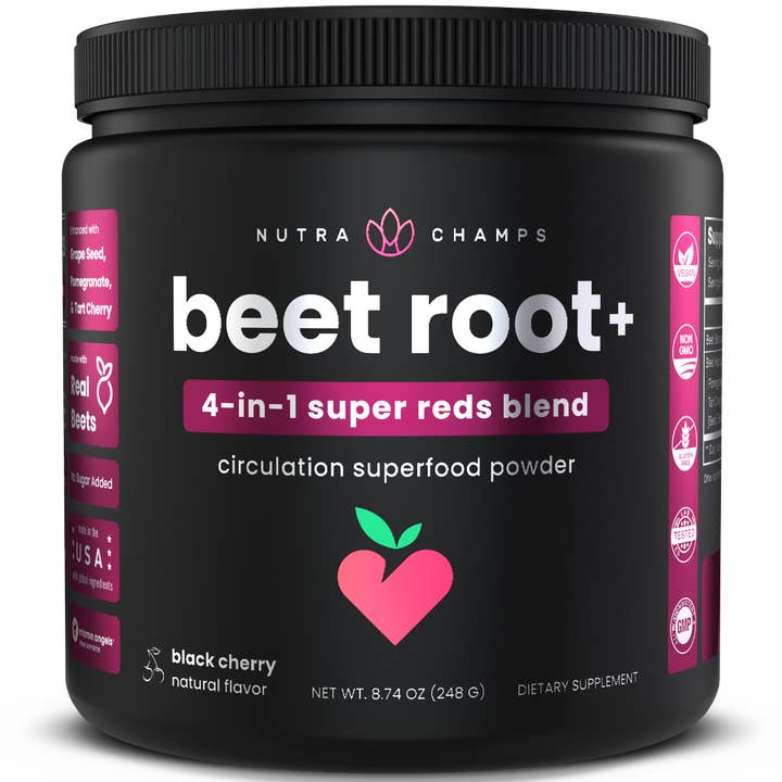 NutraChamps - Wholesale Oral Supplement/Vitamin - Beet Root+ - Better Circulation