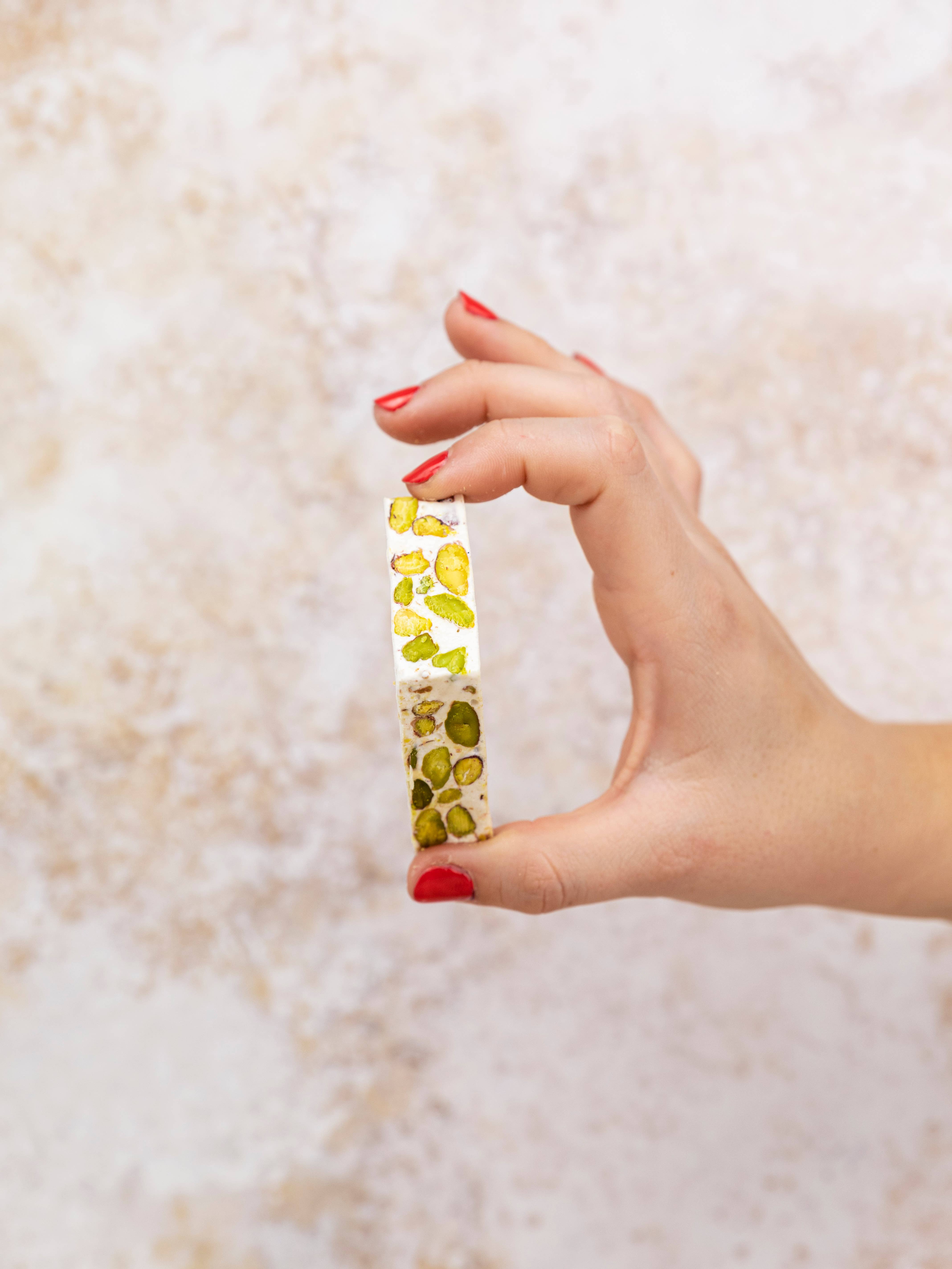 Pennisi - Cannoli di Sicilia - Wholesale Nougat - Soft Pistachio Nougat 160g1