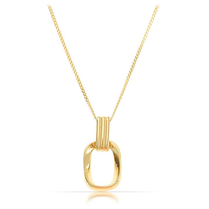 Made By Nami - Wholesale Pendant/Charm Necklace - Pavé Pendant Necklace | Gold1