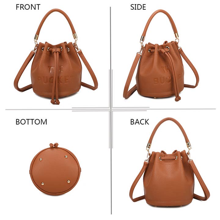 Gallantry - Wholesale Shoulder Bag - Women's - Bella Bucket (KJ-62059)9