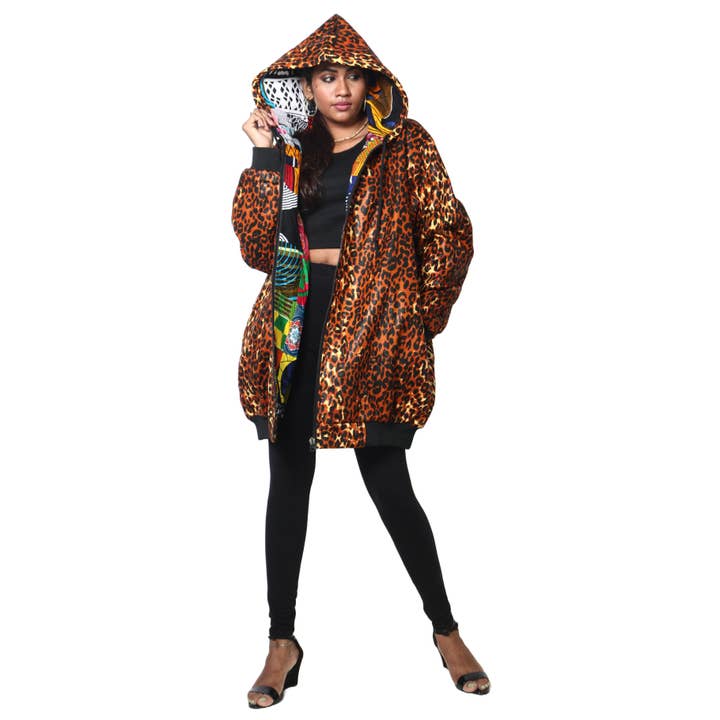 African Stars - Wholesale Retailer Display - Apparel - Unisex Reversible Jacket -- FI-2732