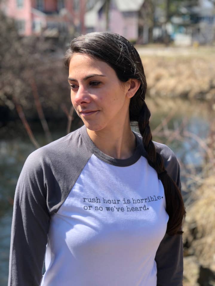 rush hour - 3/4 Sleeve T for wholesale by regular rural