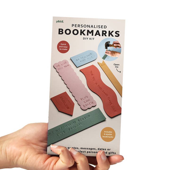 Personalised Bookmarks DIY Kit for wholesale by Pikkii USA