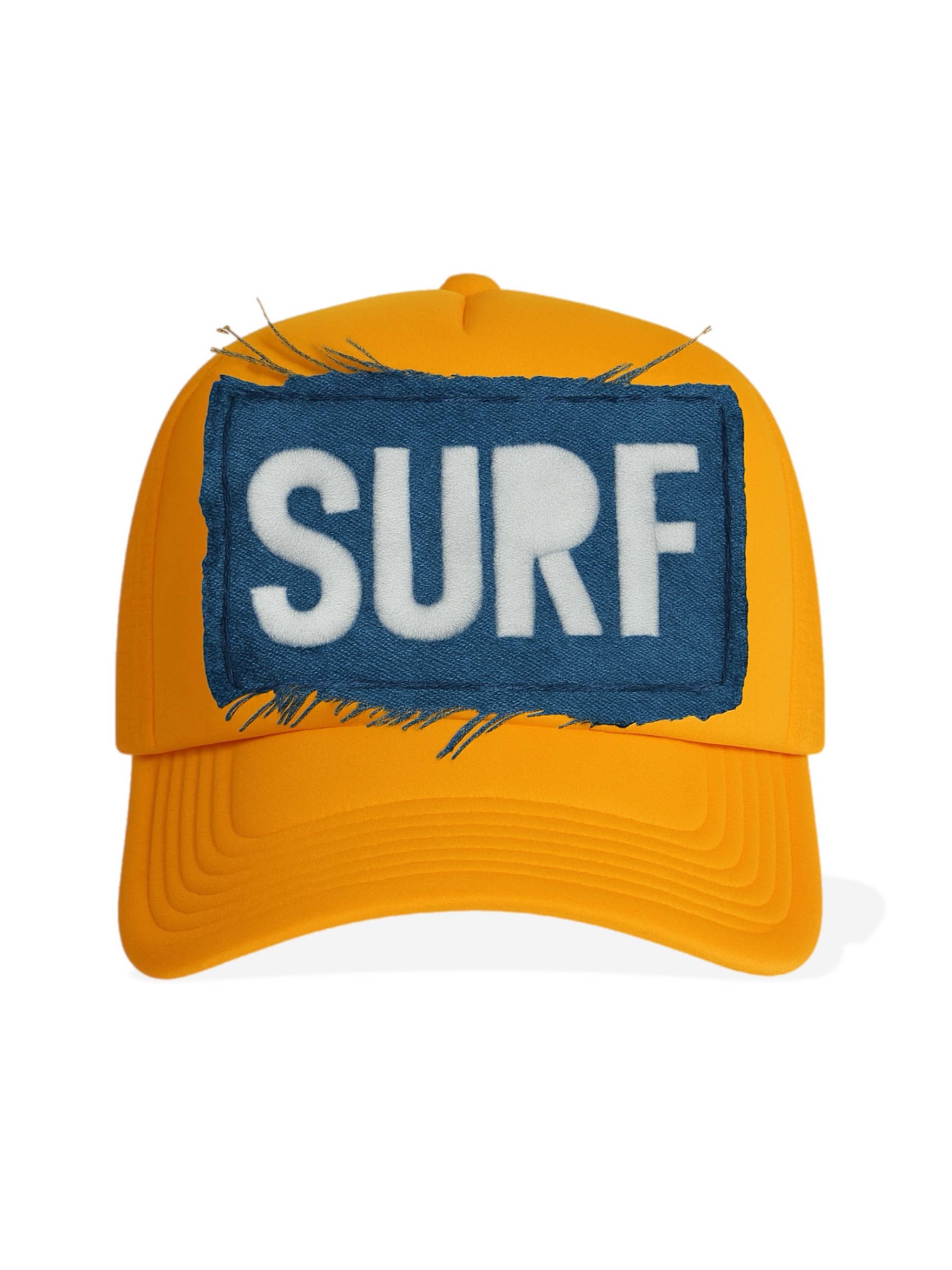 Cabana Club California - Wholesale Trucker Hat - Unisex - Denim Surf Patch Embroidered Trucker Hat2