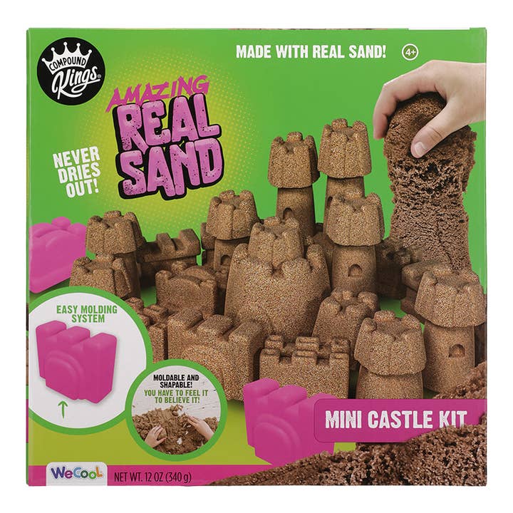 Paladone UK – wholesale Putty/slime – Child – Real Sand Mini Castle Kit4