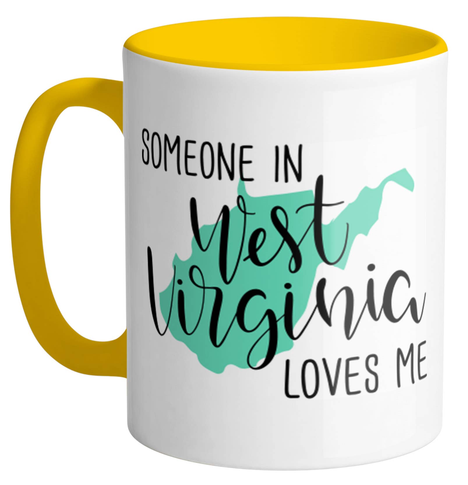 Lucky Luna Apparel - Wholesale Coffee Mug - Someone In West Virginia Loves Me Ceramic Mug7