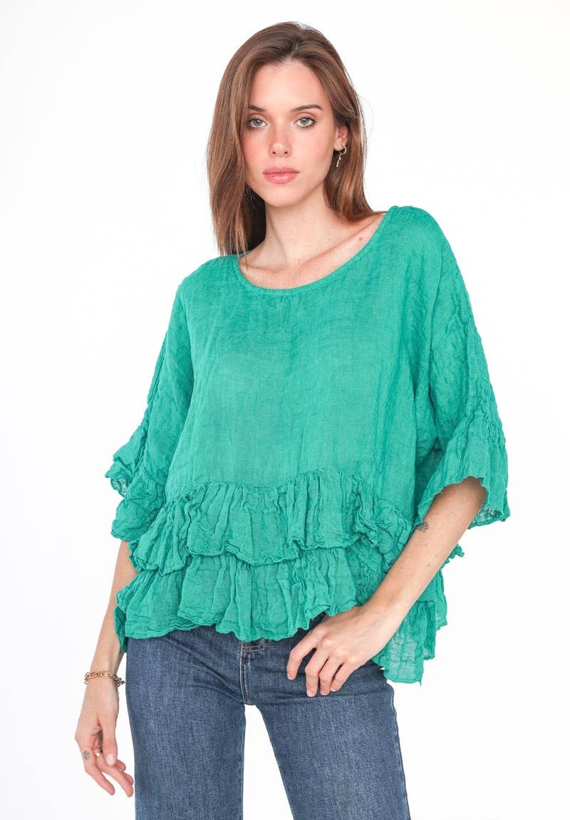 LINEN & COTTON HOUSE – Engroshandel Tunika - Dame – LINNED TUNIKA 327925