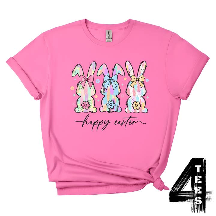 Happy Easter Bunnies for wholesale by Tees-4