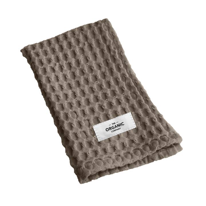 The Organic Company - Wholesale Wash Cloth - Big Waffle Wash Cloth (3 pack) - Clay
