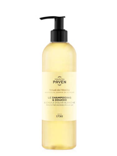 The Shampoo & Shower - Saffron & Midnight Jasmine 300ml for wholesale by maison payen